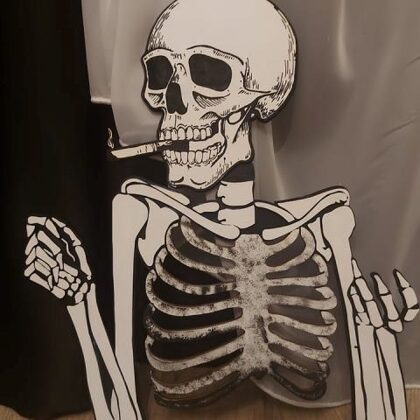 Medaļu turētājs 3D Skelets 29EUR