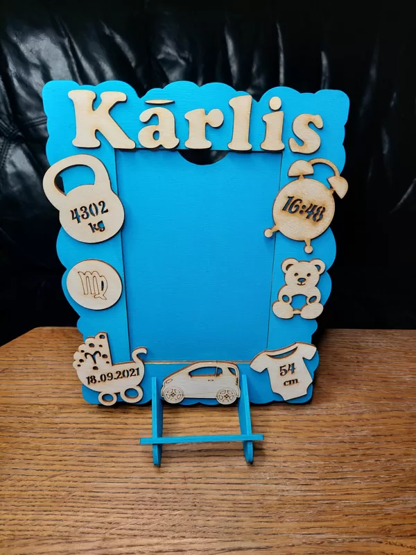 Personalizēts foto rāmis 20EUR