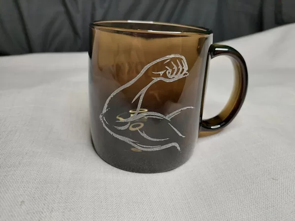 Stikla krūze 5EUR