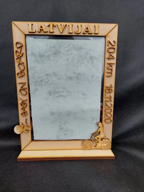 Personalizēts foto rāmis 15 EUR